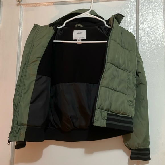Green old navy jacket size M​ - Picture 1 of 6